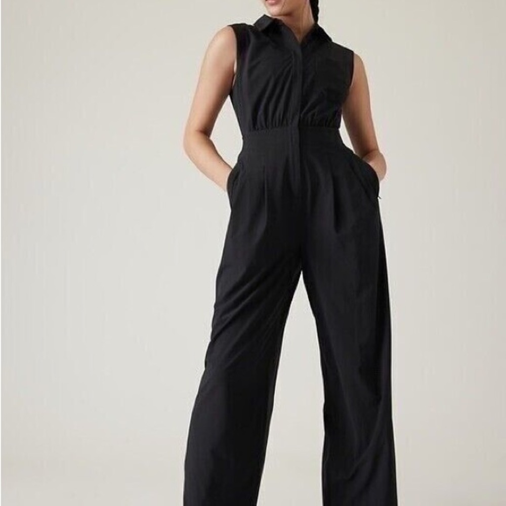 Athleta Brooklyn Utility Jumpsuit 0
